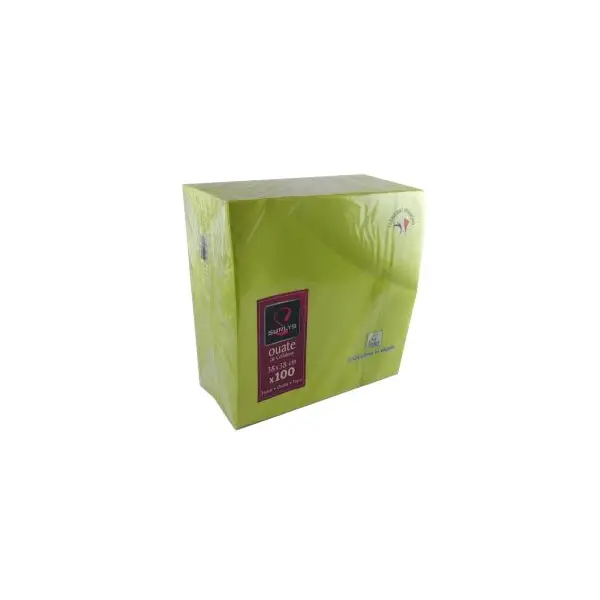 Chemin de table Airlaid - 0.4m x 10m - Kiwi