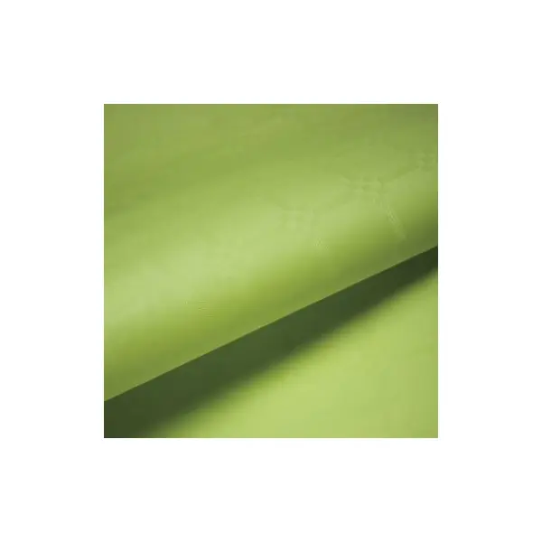 Rouleau de Nappe Damassé Vert Amande 50 m