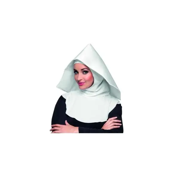 Masque en latex de Nonne - Zombie - Adulte