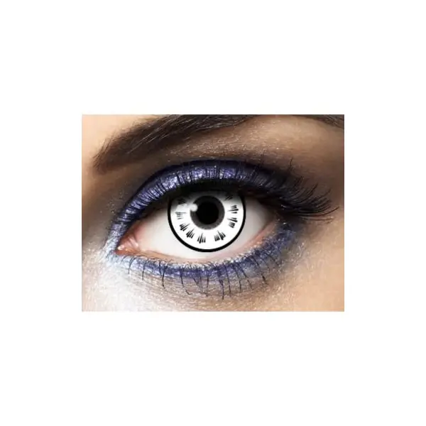 Lentilles " Byakugan " - Noir & Blanc - (Sans Correction) - 1 an