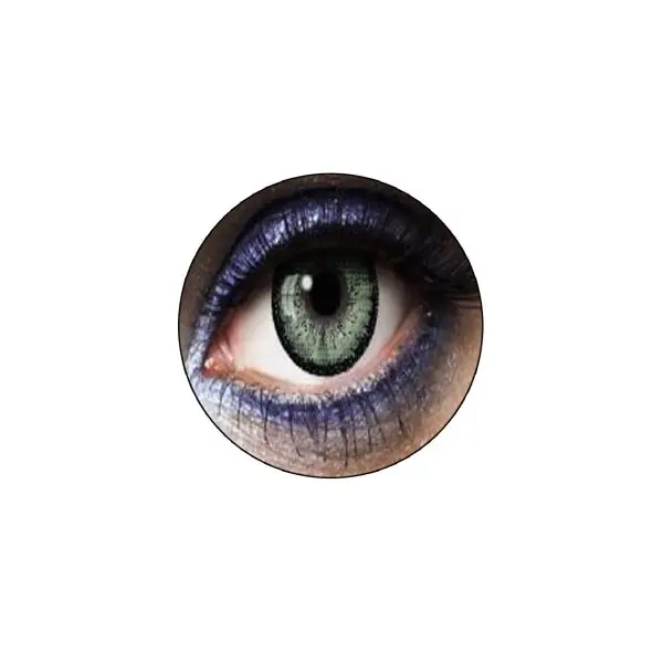 Lentilles - Blanc et Noir " White Swirl " - (sans correction) - 1an