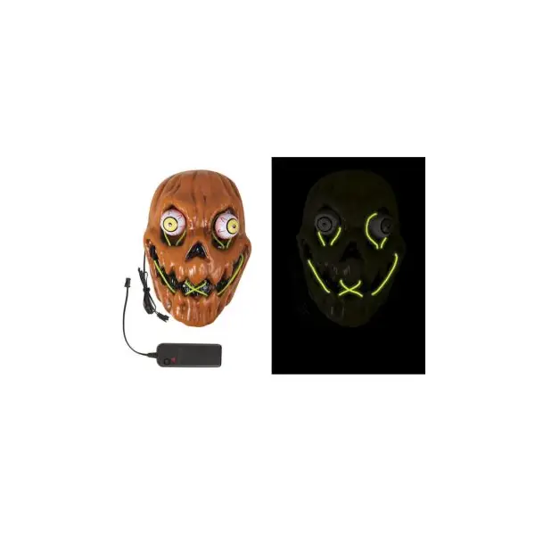 Masque Lumineux réactif au Son - Clown - Adulte