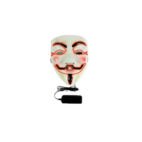 Masque Lumineux réactif au Son - Démon - Adulte