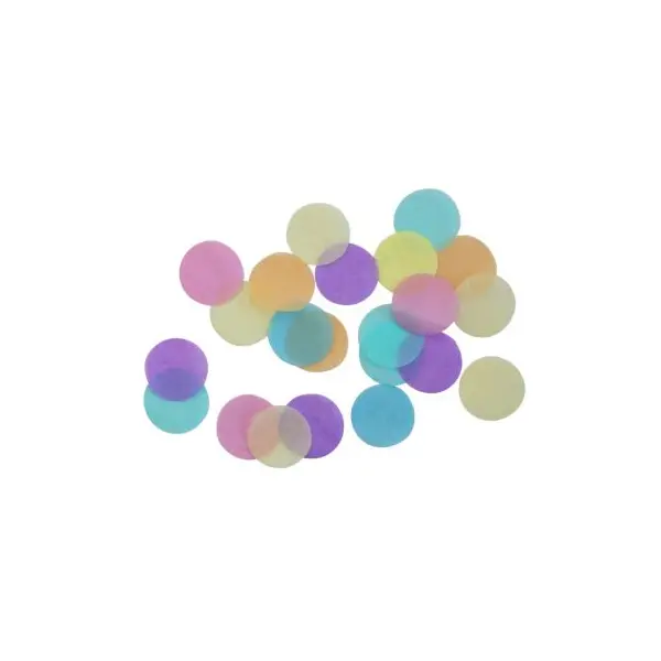 Sachet de Confettis en Papier Pastel - Nuage et Arc-en-Ciel