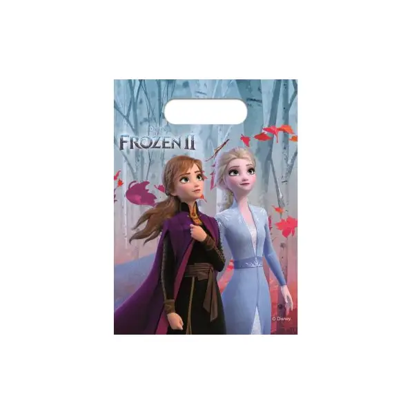 6 Sacs Cadeaux de la Reine des Neiges 2