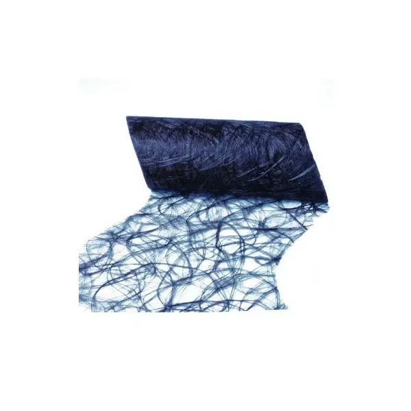 Chemin de Table Intissé 30 cm x 25 M - Bleu Foncé