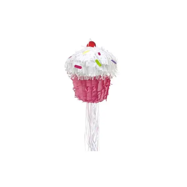 Pinata Cupacake Rose et Blanc