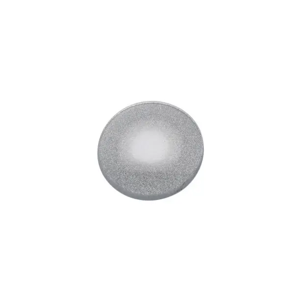 Support pour Bougie en Verre à Paillettes - Petit Modèle - Argent