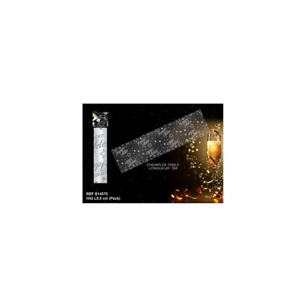 Chemin de Table - Mousse synthétique Verte - 1 m