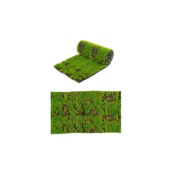 Chemin de Table - Mousse synthétique Verte - 1 m