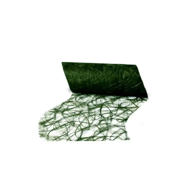 Chemin de Table Intissé 30 cm x 25 M - Vert Foncé