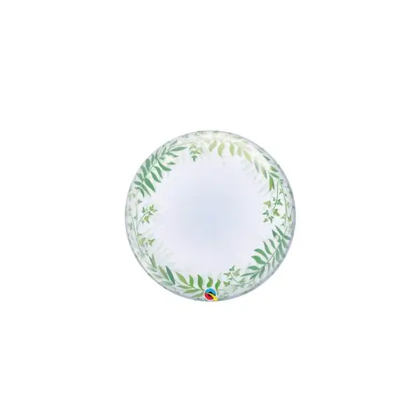 Ballon Bulle Élégant avec Feuillage