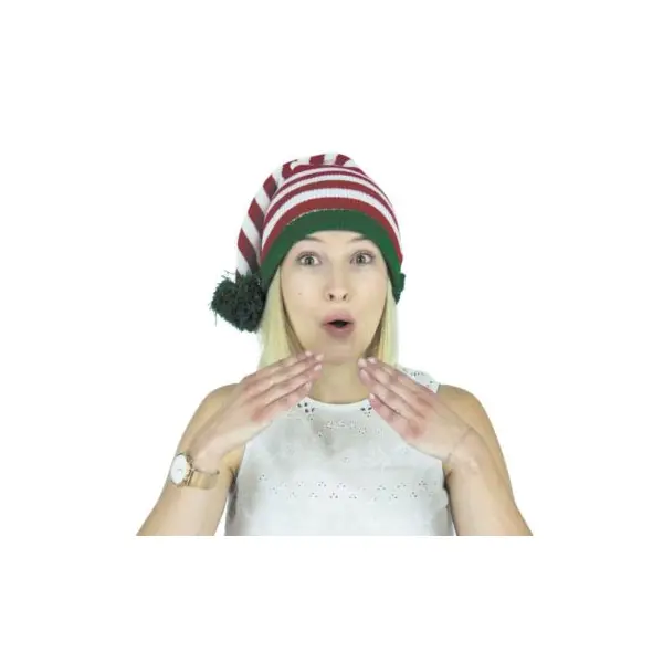 Bonnet en Tricot - Elfe du Père Noël