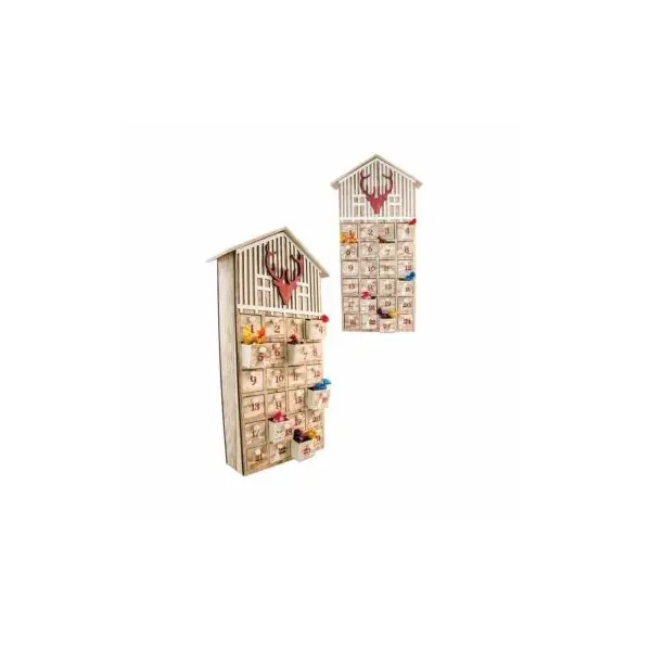 Calendrier de l'Avent en Bois - Renne