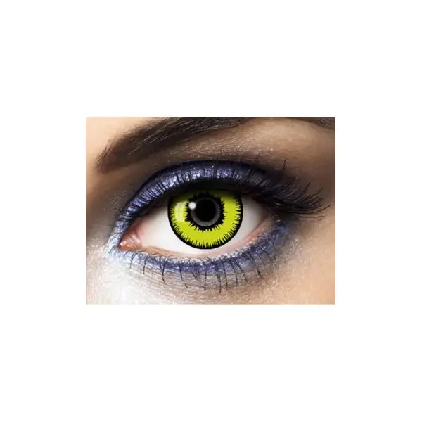 Lentilles "Big Eyes Green" - 1 an (sans correction)