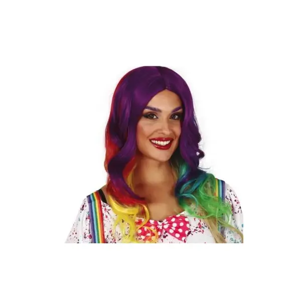 Perruque Multicolore pour Femme