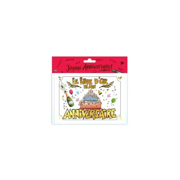 Livre d'Or - Joyeux Anniversaire