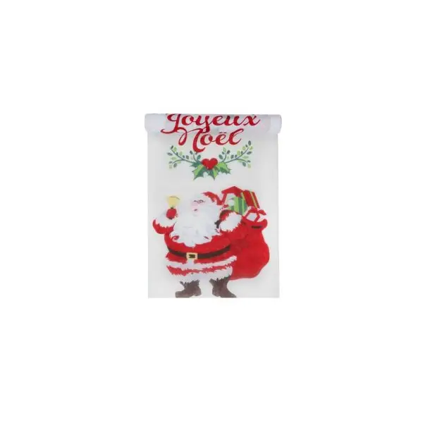 Décoration Bonnet de Père Noël x 3