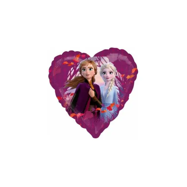 Ballon Cœur La Reine des Neiges 2