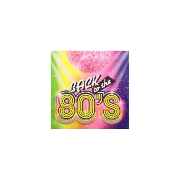 20 Serviettes en papier - Back to the 80's
