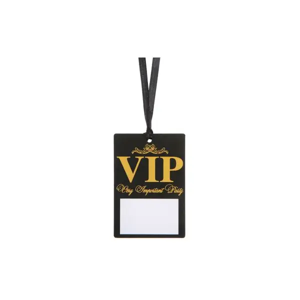 10 Marque-places avec ruban - Collection VIP