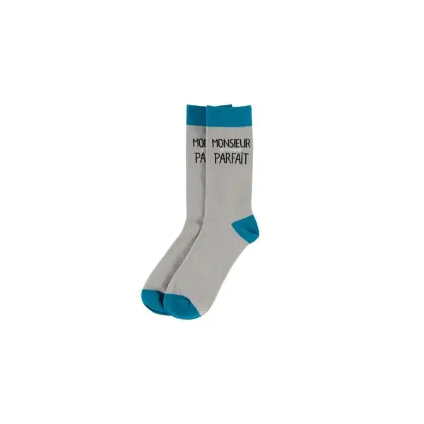Chaussettes pour Homme - Monsieur Presque Parfait - Derrière la Porte