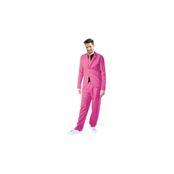 Déguisement Disco Jaune Fluo pour homme - Taille unique