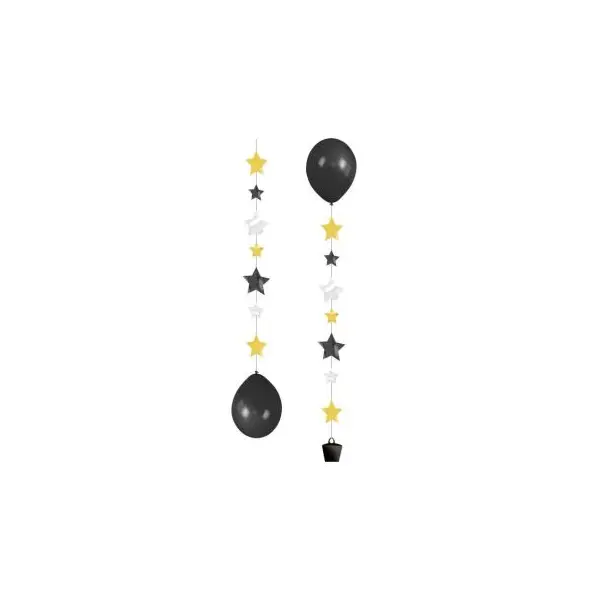 3 Ficelles pour Ballon - Etoiles
