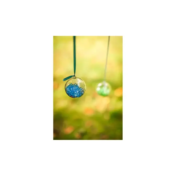 Perles de pluie diamants 110 gr - Gris