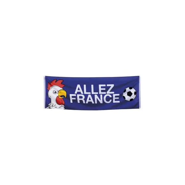 Bandeau Tricolore de Supporter Cheveux Bleus - France