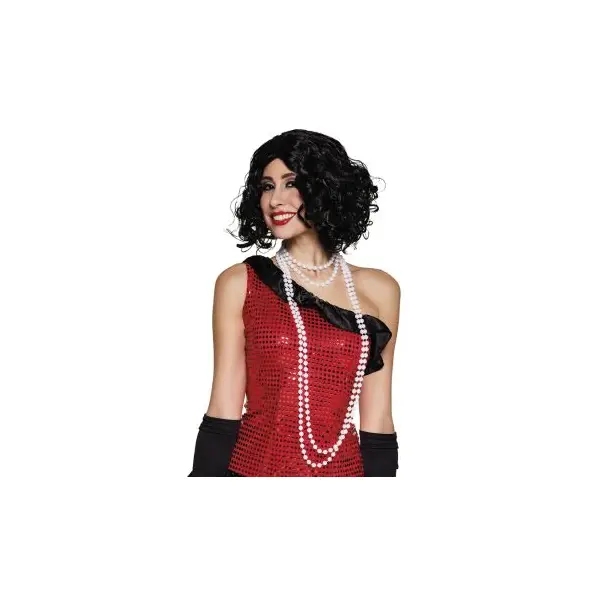 Collant résille Noir avec strass