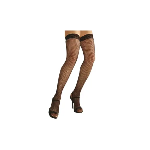 Collant résille Noir avec strass