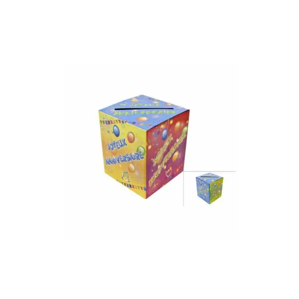 4 Stickers "Pop" repositionnables Joyeux Anniversaire