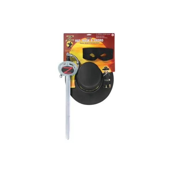 Kit Déguisement Zorro licence Enfant