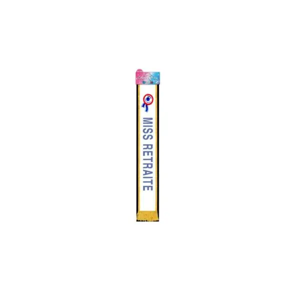 Écharpe de Miss "Miss Sexy" Bleue