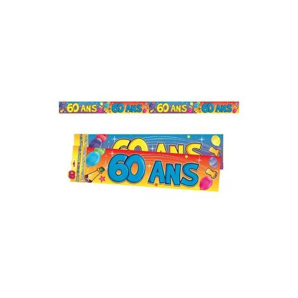 Bannière "60 ans"
