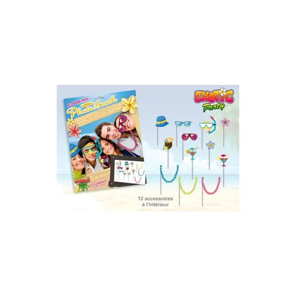 Pack photo booth "Exotic"