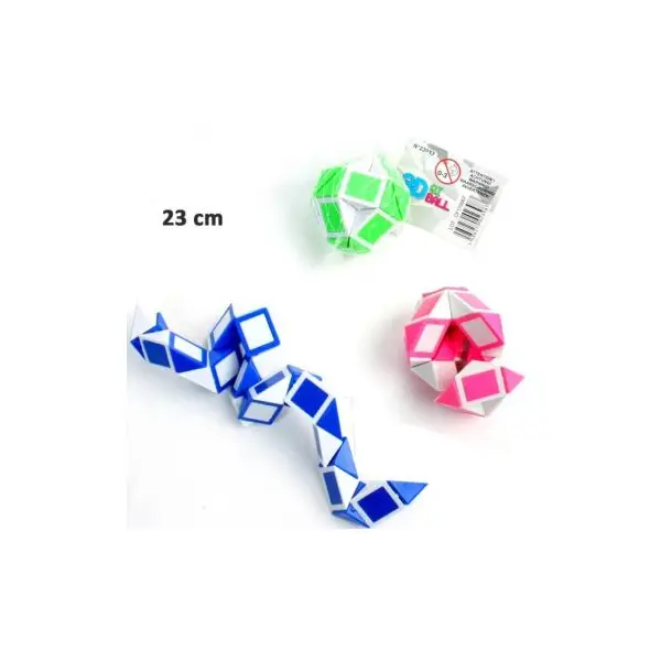 Serpent Cube Magique QI Ball 3D - Couleur Aléatoire