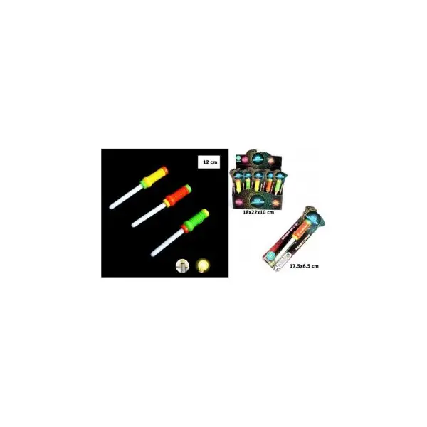 Bâton Lumineux - Epée - Couleur Aléatoire - 12cm