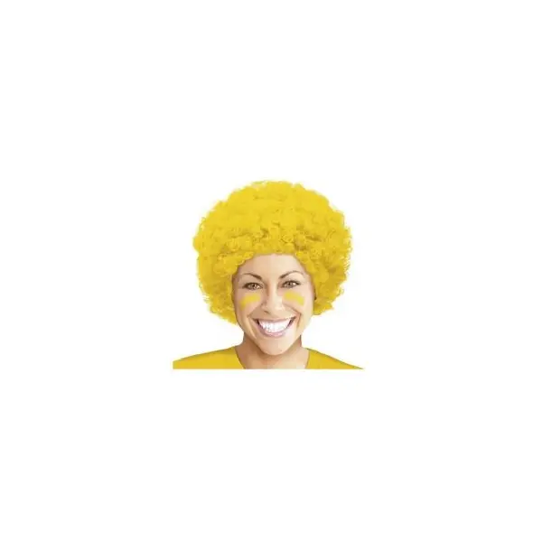 Perruque Pop - Jaune
