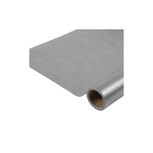 Rouleau de Nappe Spunbond Argent - 5 mètres