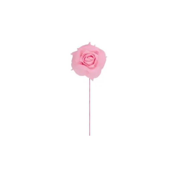 2 Roses sur Tige - Rose
