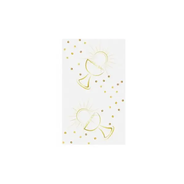 Chemin de table Calice or