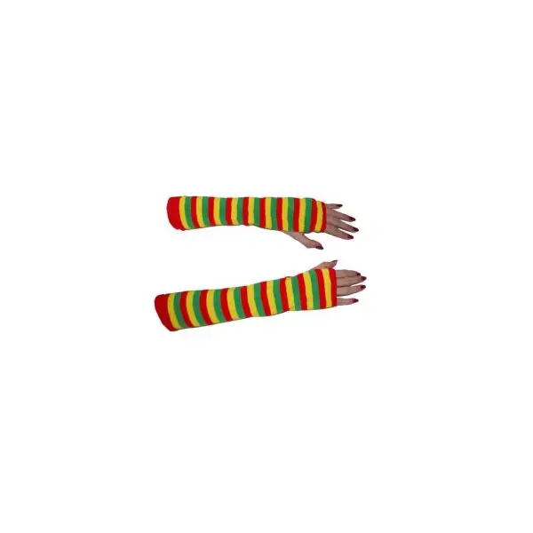Chapeau Haut de Forme Rouge/Jaune/Vert