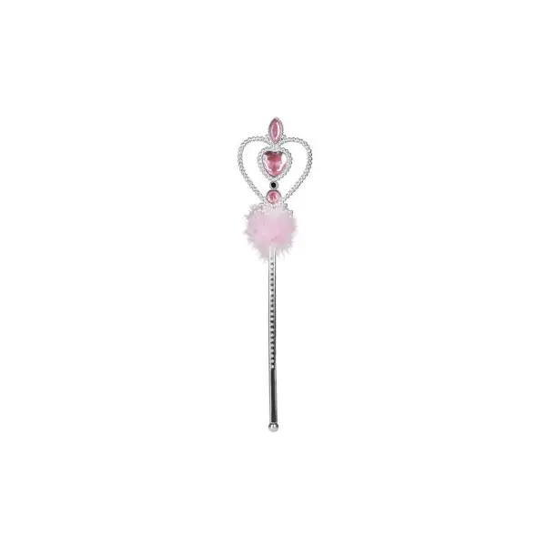 Baguette magique rose et argent
