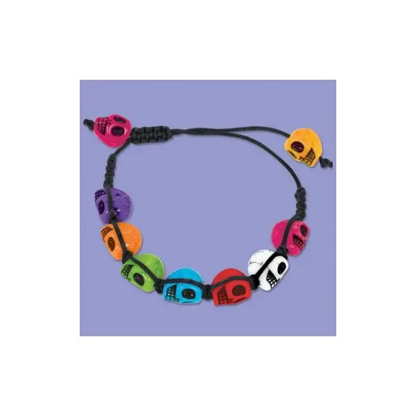 Bracelet "Day of the Dead" Multicolore