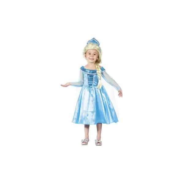 Déguisement princesse d'hiver bleu - 3/4 ans