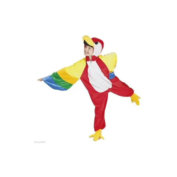 Costume de Perroquet Enfant - Taille au Choix