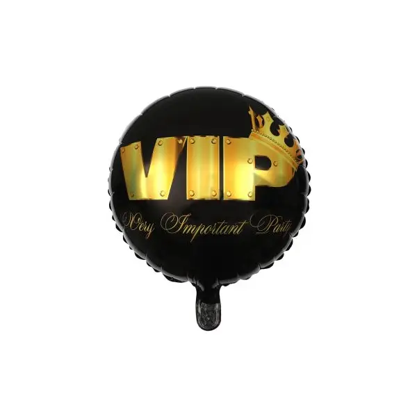 Ballon aluminium Or - Collection VIP
