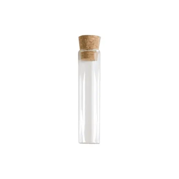 Eprouvette à dragées en verre - 5 cm